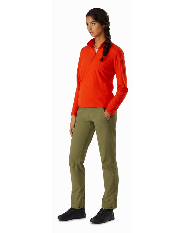 Delta LT Zip Neck Women's