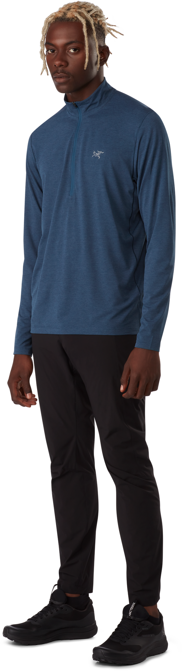 Cormac Zip Neck LS Men's