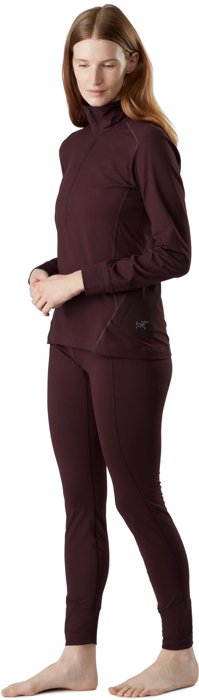 Rho LT Zip Neck Women's